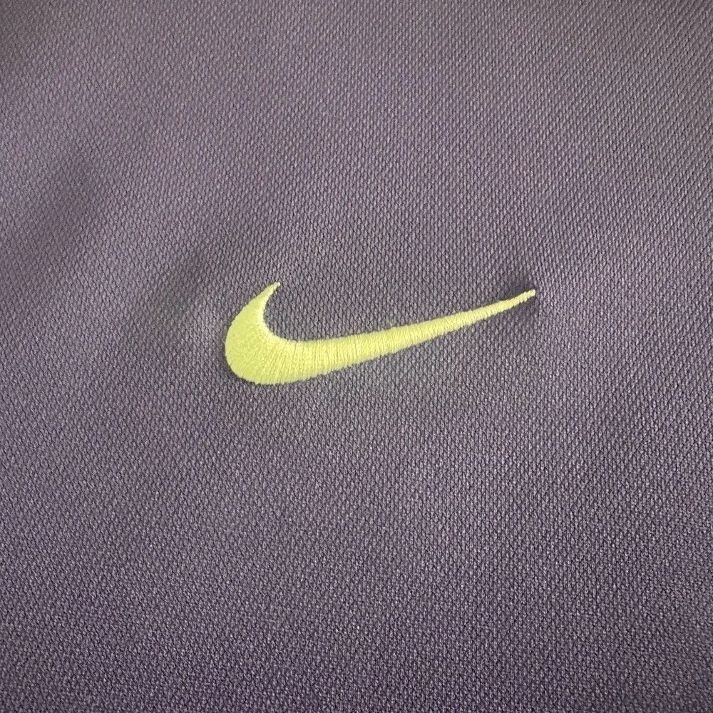 Nike LSU Tigers Varsity Polo Mens XXL Purple Dri-FIT Short Sleeve Shirt M51300‎